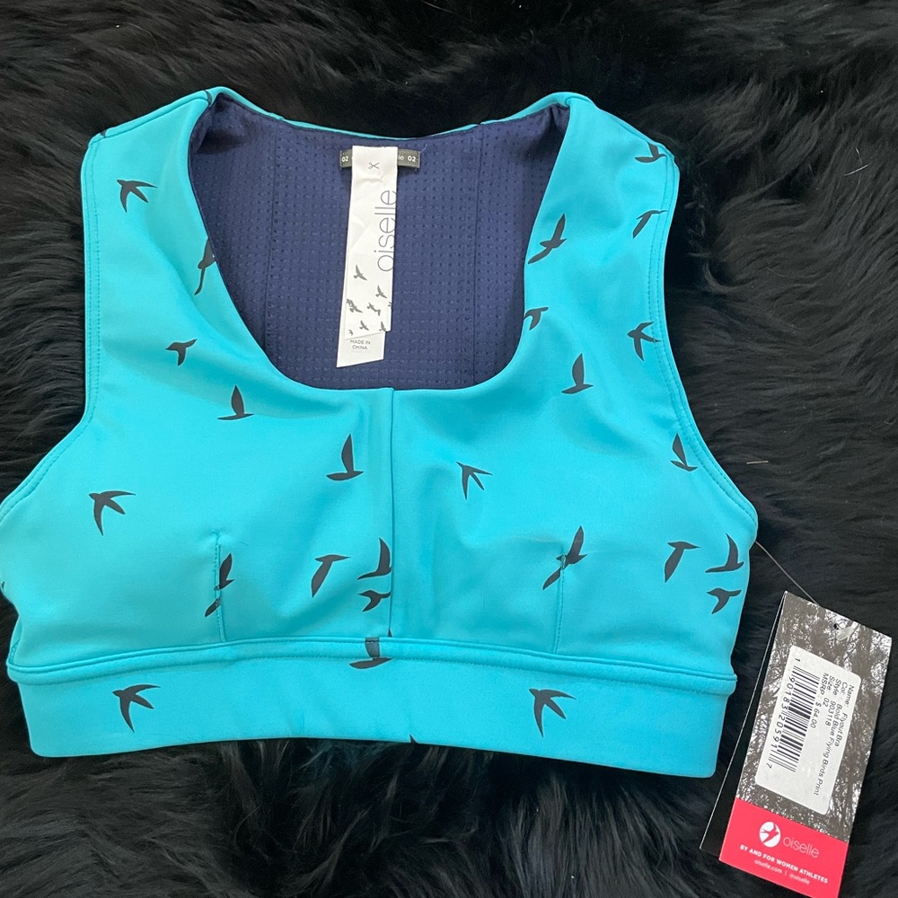 Oiselle women’s Flyout Sport bra size 02